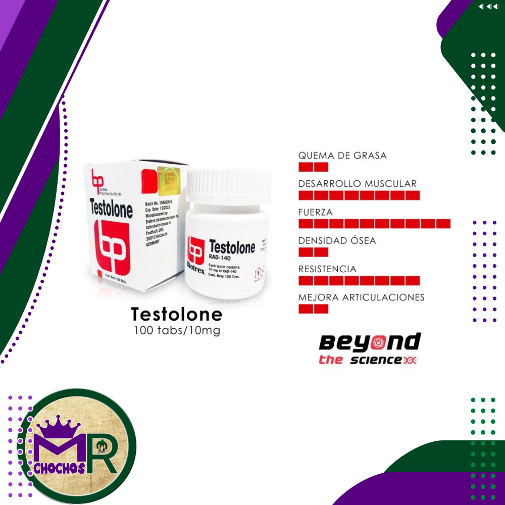 Testolone RAD 140 – 100 Tabs – Biotrex Pharmaceuticals
