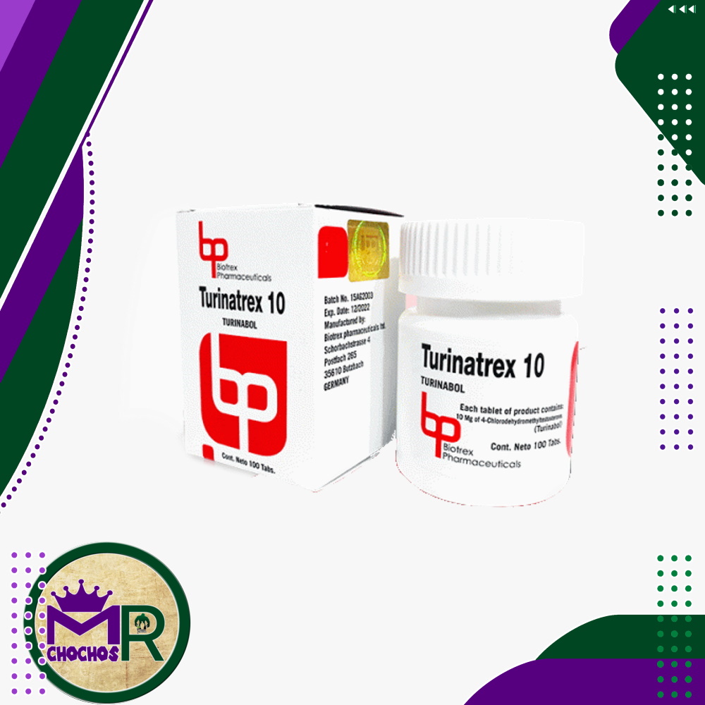 Turinatrex 10 mg 100 tabs – Biotrex