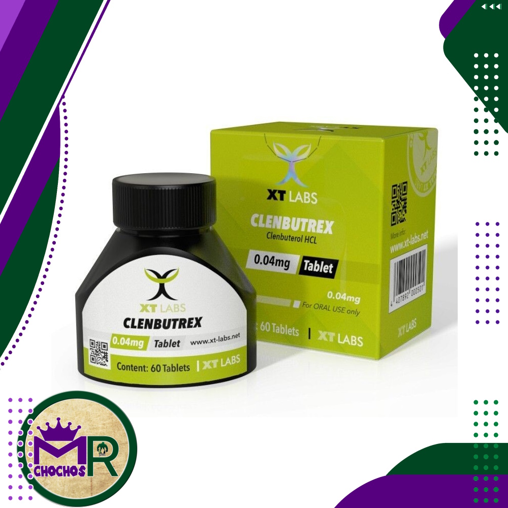 Clenbutrex 40 mcg 60 Tabs – Xt Labs