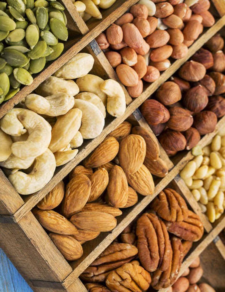 En este momento estás viendo Contenido nutricional de los frutos secos